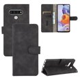 thumbnail image 1 of For LG Stylo 6 PU Leather Flip Case Card Slots Holder Kickstand Book Folding Folio Cover-Black, 1 of 5