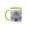 Green/White, variant on 3drose, Tarragona Cathedral, Catalonia, Spain - Eu27 Rti0042 - Rob Tilley, 11oz Magic Transforming Mug