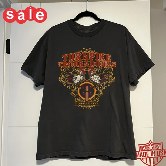 New Turnpike Troubadours Bossier City Gift For Fans Unisex S-5XL Shirt 1LU457