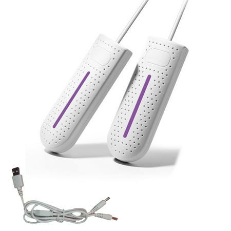 

Boot Dryer Shoe Dryer Foot Dryer ! Eliminate Bad Odor and sanitize Shoes，White ，White F37836