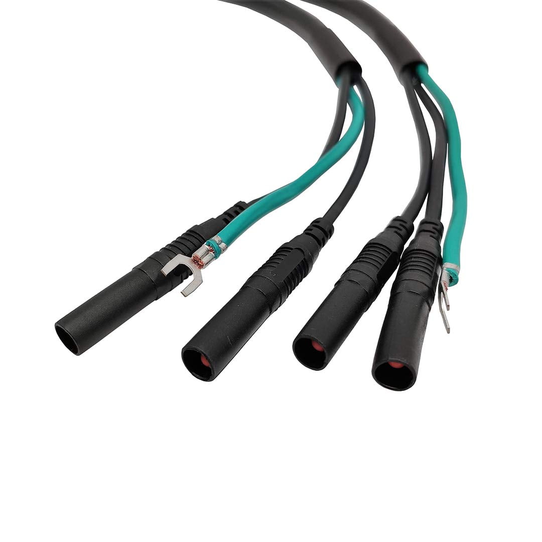 Parkworld 61094B Inverter Generator Parallel Kit Terminals with Cable to RV 30A TT-30R Female, 120V, 30A, 3FT