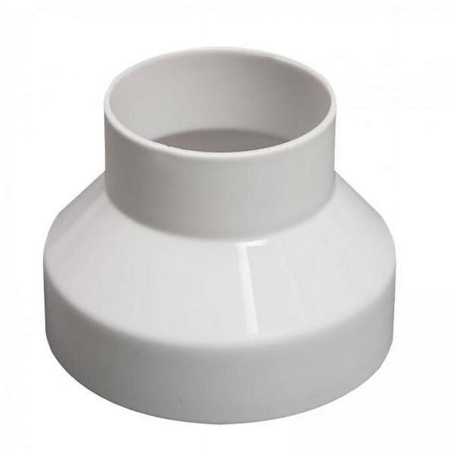 3x Reductor de Conductos Aumentador de 4 "a 3" Accesorios de Instalación de Tuberías Conector de Tubería Havc para Oficina en Casa Ligero 3 piezas