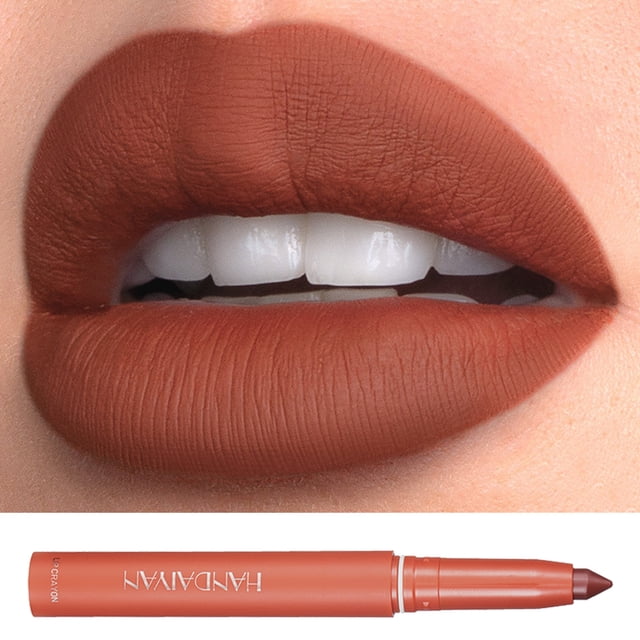 Lápiz labial mate 12 colores Nude Pink Red Lip Balm Lápiz labial sin alcohol