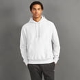 thumbnail image 4 of Champion Mens Reverse Weave Fleece Hoodie, XL, White, 4 of 4