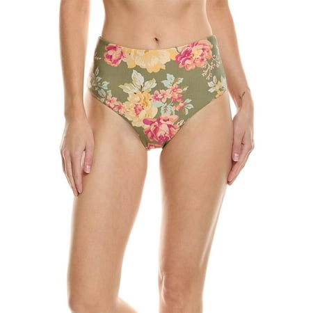Monte and Lou womens Arcadia High-Waist Bikini Bottom  12