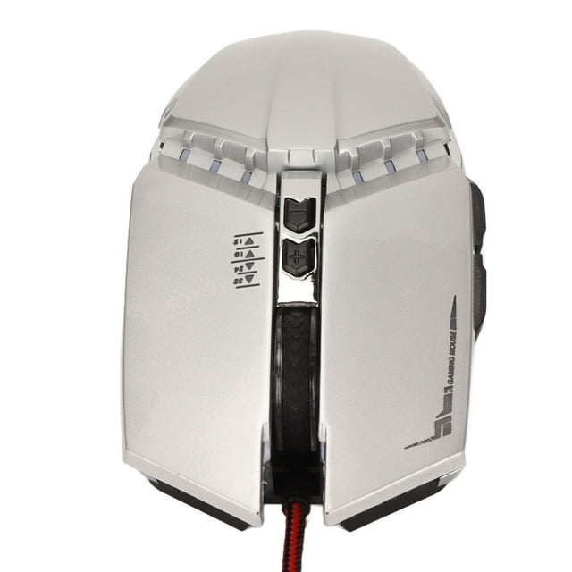 Breathing RGB Backlit Gaming Mouse With Ergonomic Design, 4 DPI Adjustable For Accurate Control, Widely Compatible