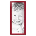 thumbnail image 2 of ArtToFrames 13" x 31" Red Picture Frame, 13x31 inch Red Wood Poster Frame (WOM-4119), 2 of 8