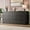 9 Drawer Black-2, variant on HELLONE Modern Wide 9-Drawer Wooden Double Dresser, Black