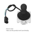 thumbnail image 4 of Joystick, Acier Allié Conception Standard Durable Haute Résistance 7919040012 Adéquation Parfaite Tige de Commande de Pelle Facile d'Installation pour E20/25/30/35-387, 4 of 8