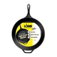 thumbnail image 3 of Lodge Seasoned Cast Iron Skillet - Frying Pan for the Stove, Grill or Campfire - Cooks Evenly - Features Easy-Grip Teardrop Handle - Non-Toxic, Nonstick & Long-Lasting - 15 Inches, 3 of 5