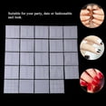 thumbnail image 3 of 24pcs French Manicure Strip Nail Art Form Fringe Guides Water Transfer Sticker DIY Line Tips White Nail Decals Stickers, 3 of 5