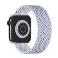thumbnail image 4 of Open Box Apple Watch Band Braided Solo Loop 44mm 45mm 46mm 49mm series 3 4 5 6 7 8 SE Purple Fog Size 6, 4 of 7