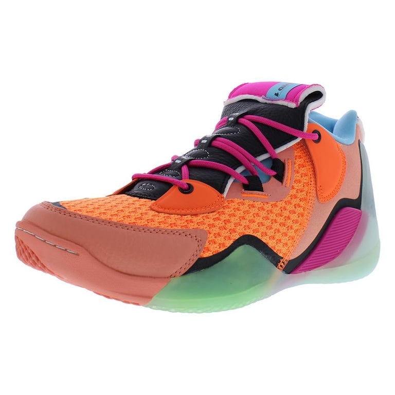 AND1 Override Unisex Shoes Size 13, Color: Shocking Orange/Desert