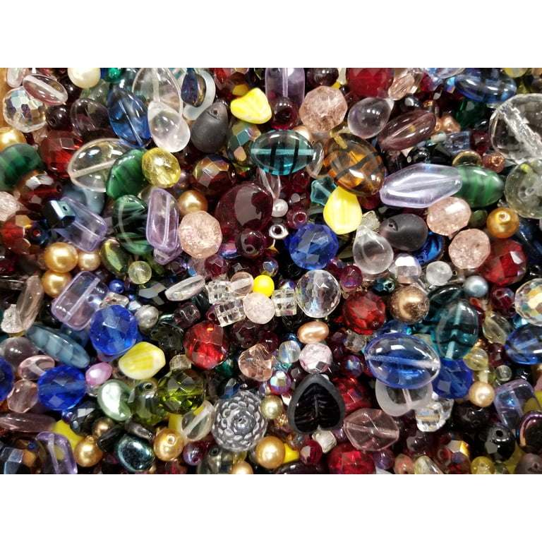 Lot Of 20 Mixed Assorted Bags of Beads for Jewelry Making Hobby