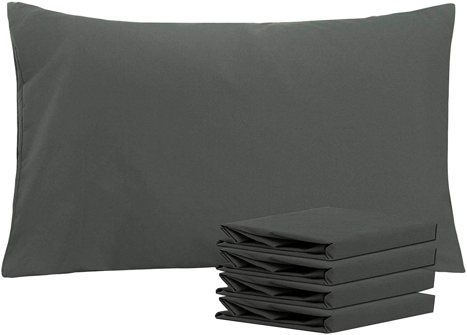 Soft and Cozy Fade Details about   NTBAY 100% Brushed Microfiber Pillowcases Set of 4 Wrinkle 