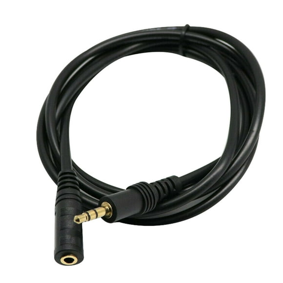 tredstone Headphone Extension Cable 3.5mm Male to Female Aux Line Gold Plated Stereo Audio Extender Cord,1.5m