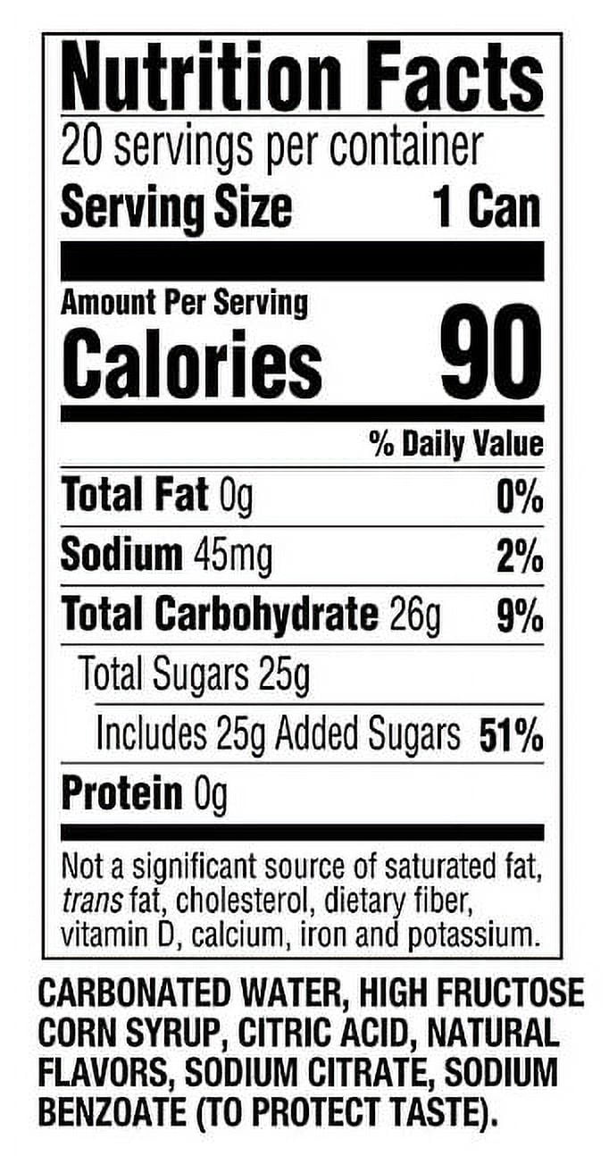 Sprite Lemon Lime Mini Cans Soft Drink, 6 Pack 8 fl oz Aluminum Can