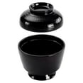 thumbnail image 1 of DOLITY Miso Soup Bowl Kitchen Multipurpose Tableware for Instant Noodle Fruit Ramen solid black, 1 of 9