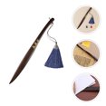 WSTEER Wooden Chinese Art Paper Cutter Envelope Paper Cutting Tool with
