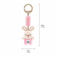 thumbnail image 2 of Kiddiway Stroller Hanging Plush Wind Chime – Soft Rattle for Car Seat, Crib, and Playtime, Perfect Baby Shower Gift, Stuffed Animals for Babies, 2 of 5