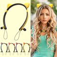 thumbnail image 3 of Gwong Electrónica Inalámbrico Luminoso Luminoso Lindo Gato Forma Forma Auriculares Auriculares Estéreo In-Ear, 3 of 7