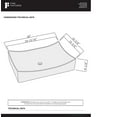 thumbnail image 4 of Fine Fixtures Rectangular Vessel Sink Vitreous China, 4 of 4
