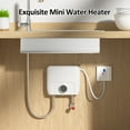 thumbnail image 3 of Mini calentador de agua eléctrico sin tanque 6500W 220V Temperatura constante Instantáneo, 3 of 8