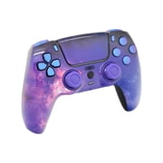 Custom Wireless Controller Compatible with PS5 - Multiple Designs Available (Galaxy & Chameleon)