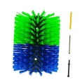 thumbnail image 2 of Cepillo rascador para , cepillo para caballos, herramienta de aseo sencilla y eficiente, rascador para caballos para , cobertizo, corral, Verde y azul, 2 of 8