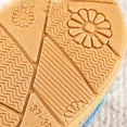 thumbnail image 5 of ZTTD Women's Summer Home Indoor Non Slip Color Linen Flat Bottom Comfortable Slippers Blue, 5 of 8