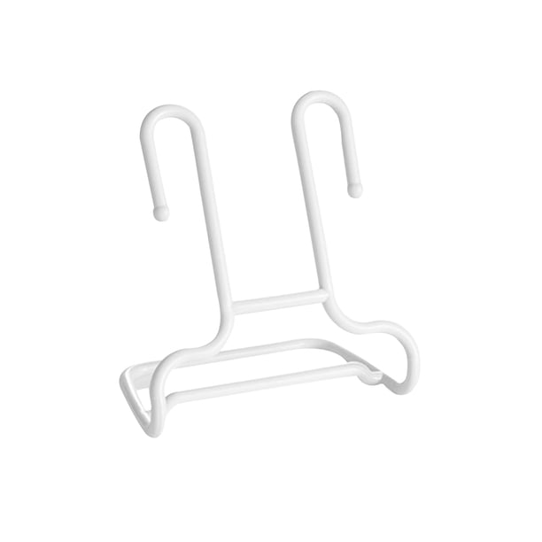 2 en 1 zapatos multifuncionales para niños, colgador de pie, estante de secado, zapatos de plástico, almacenamiento colgante, soporte para Almacenamiento y organización del hogar Blanco NO2 Naiovety HA000505-03