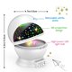 thumbnail image 3 of Lámpara Giratorio Romántico LED Galaxia Cielo estrellado Luz nocturna Dormitorio infantil Estrella Luna Lámpara JShteea Para estrenar, 3 of 8