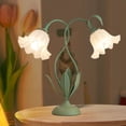 thumbnail image 1 of Lámpara de mesita de noche para dormitorio, luz de noche, creativa, decorativa, lámpara de escritorio, elegante luz de sala de estudio para bodas,, 1 of 10