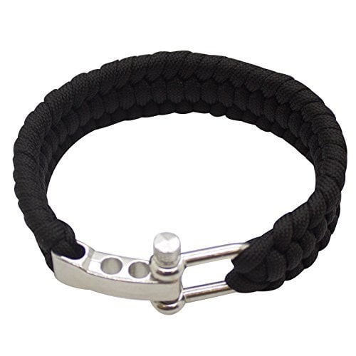 Southland Archery Supply SAS Survival Paracord Bracelet 550lbs with Whistle 2/Pack 