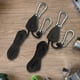 thumbnail image 1 of 1/2/4/6/8/10/12/14/16 Uds. Colgador de polea, trinquetes para Kayak, cuerda de 2M, polea de trinquete, colgador de bloqueo, gancho de polea de elevación para Camping, 1 of 9