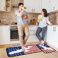 thumbnail image 7 of SKYSONIC America Independence Day Kitchen Mats and Rugs Flag Bird Floor Runner Area Rug Washable Carpet Perfect for Living Room Bedroom Entryway,19.7"x27.6"+19.7"x47.2", 7 of 7