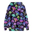 thumbnail image 4 of Hoodies For Men And Women Colorful Mushroom 3D Graphic Sweatshirt Trendy Vintage Sweatshirt Pullover Tops (Multicolour L), 4 of 5