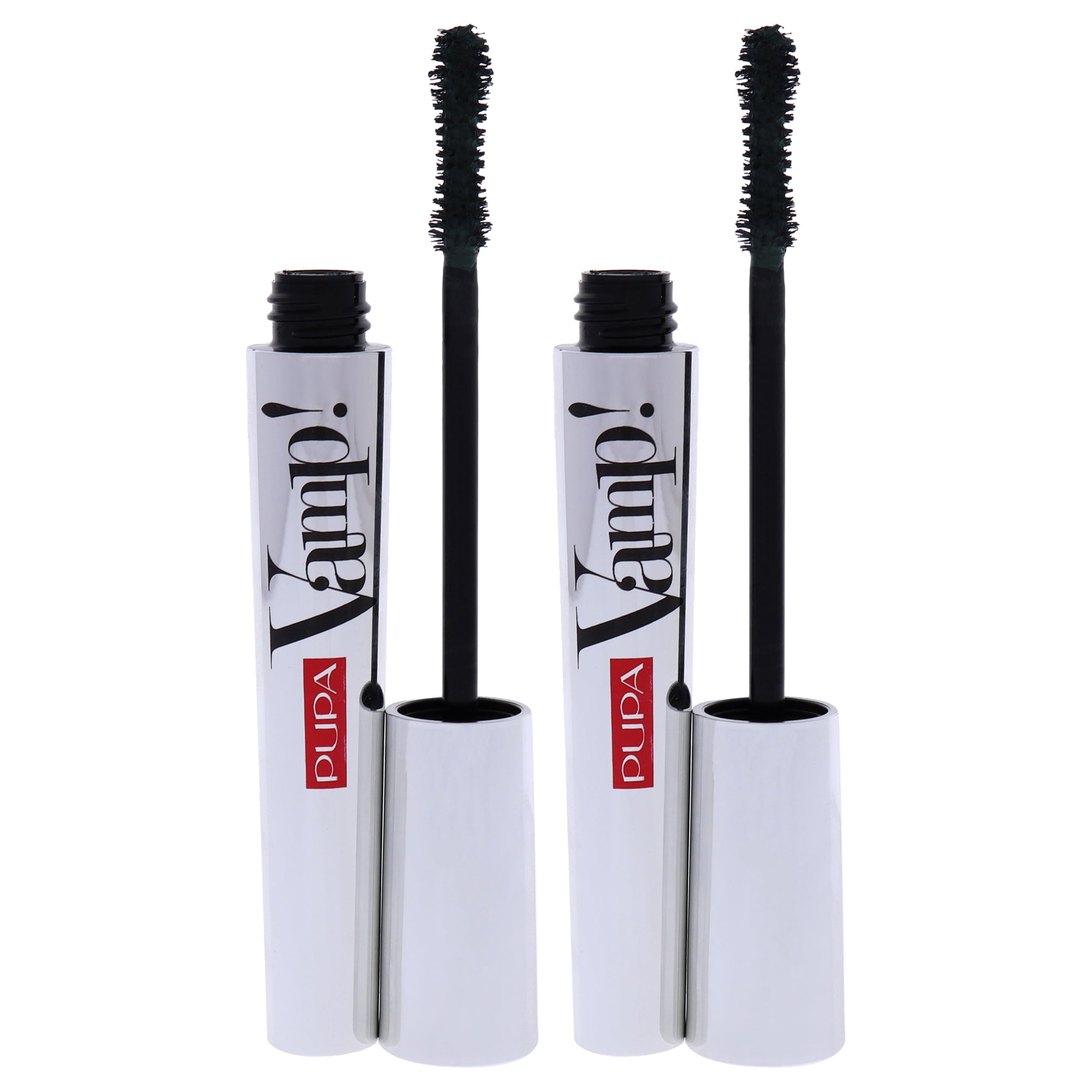 Pupa Milano Vamp! Mascara - 504 Military Green - Pack of 2 - 0.32 oz Mascara
