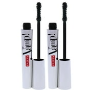 Pupa Milano Vamp! Mascara - 504 Military Green - Pack of 2 - 0.32 oz Mascara