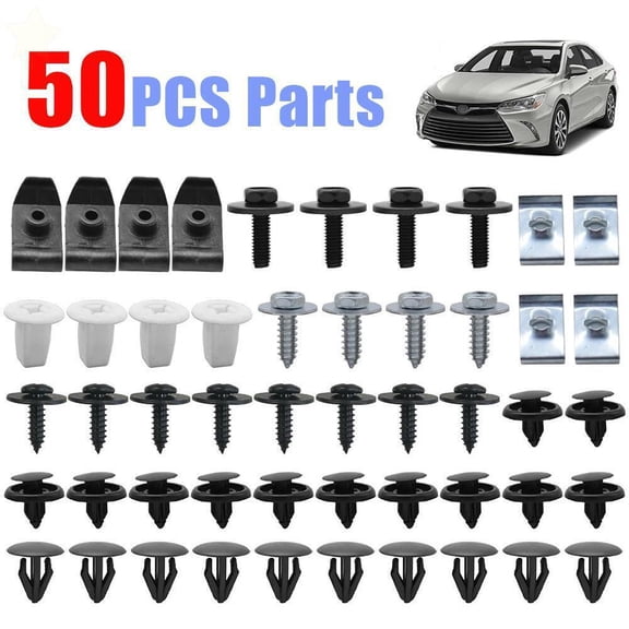 NefLaca  For Toyota Body Bolts U-nut Clips M6 Engine Under Cover Splash Shield Guard