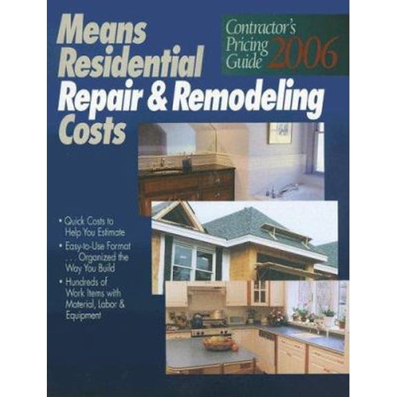 Pre-Owned Means Residential Repair & Remodeling Costs (Paperback) by R S Means Company (Creator)