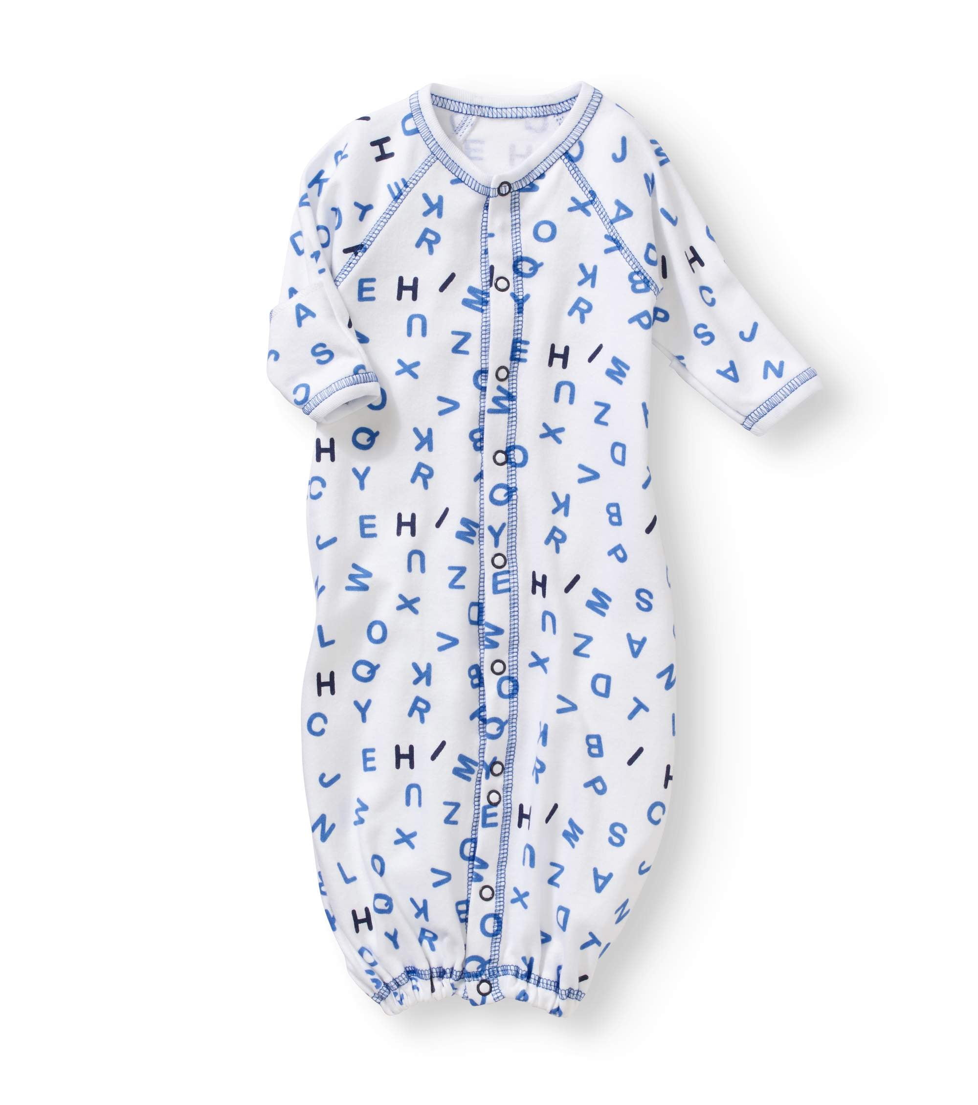 newborn convertible gown