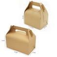 thumbnail image 2 of 20PCS Cake Boxes Collapsible Dessert Packaging Box Bakery Box with Handle, 2 of 10