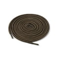 thumbnail image 1 of INSPIRE CHIC Unisex Round Rope Dual Colored Striped 1/5 Thick Boot Shoelace 120cm / 47.24" Light Brown Coffee, 1 of 4