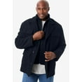 thumbnail image 4 of KingSize Men's Big & Tall Multi-Pocket Wool Inset Jacket, 4 of 5