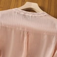 thumbnail image 6 of Fznquz Tops for Women Trendy Summer Casual Vintage Shirt Vintage 2025 Pink Embroidered Blouses Women, 6 of 9