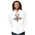 thumbnail image 5 of All Exes Live In Texas Lonestar State Zip Hoodie Sweatshirt Women Brisco Brands S, 5 of 6