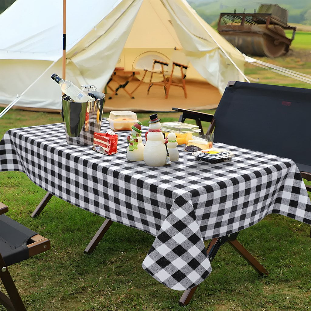 Ray Star Vinyl Party Tablecloths 60x120in Spring Tablecloth Plastic Picnic Outdoor and Camping Waterproof Oilcloth Table Cover for Rectangle Tables