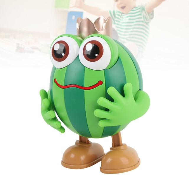 Juguete De Baile Eléctrico De Sandía Bailando Con Sonido Ligero Juguete De Baile Musical Forma De Fruta Para Niños Pequeños