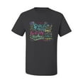 thumbnail image 2 of God Grant Me Serenity Courage and Wisdom Prayer Faith Inspirational/Christian Men's Graphic T-Shirt, Charcoal, 5XL, 2 of 3